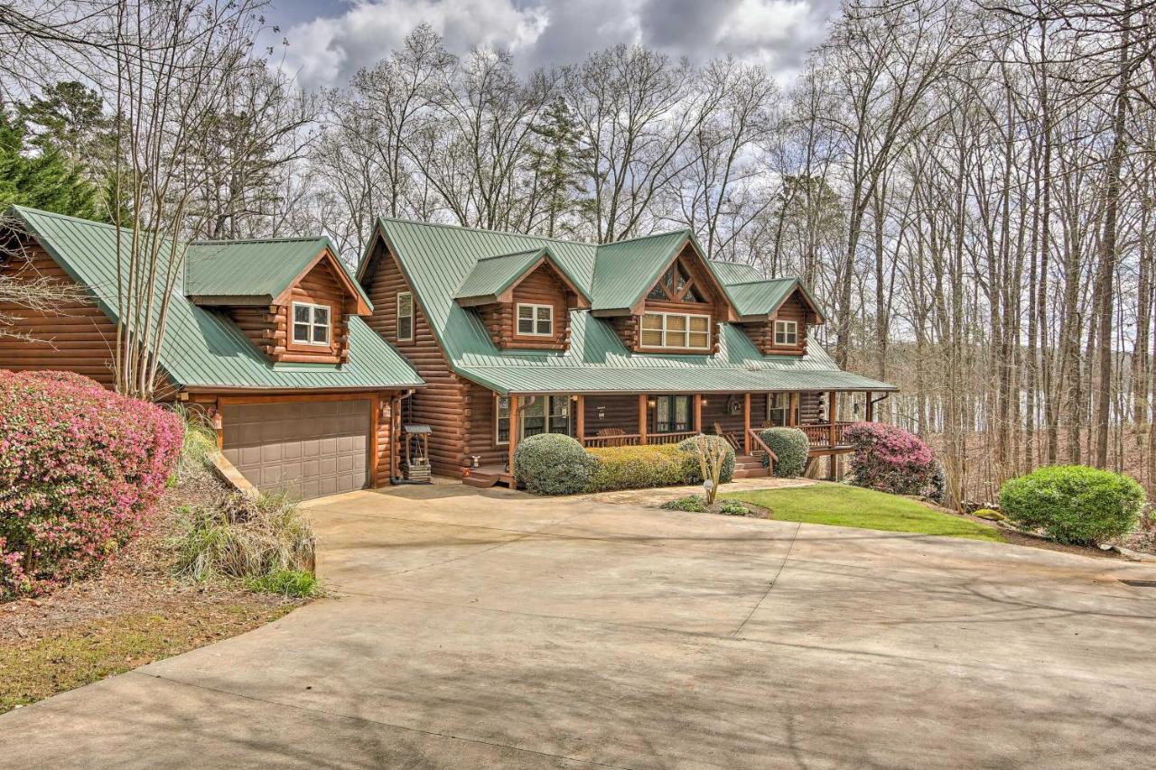 Lake Hartwell Villa With Dock, Theater And Hot Tub! South Union Exterior photo